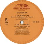 Beats International – Dub Be Good To Me (Remixes) 12'' Maxi Single Plak (Early House) - Görsel 4