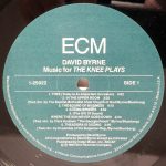 David Byrne – Music For The Knee Plays LP Plak - Görsel 3