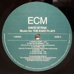 David Byrne – Music For The Knee Plays LP Plak - Görsel 4