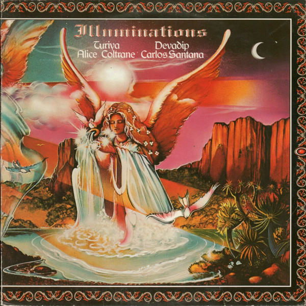 Devadip Carlos Santana & Turiya Alice Coltrane – Illuminations LP Plak