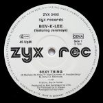 Bev-E-Lee featuring Jeremaya – Sexy Thing 12'' Maxi Single Plak - Görsel 3