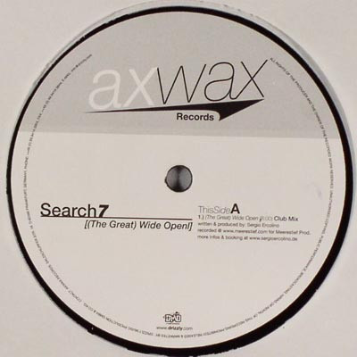 Search 7 – (The Great) Wide Open 12'' Maxi Single Plak (Trance)