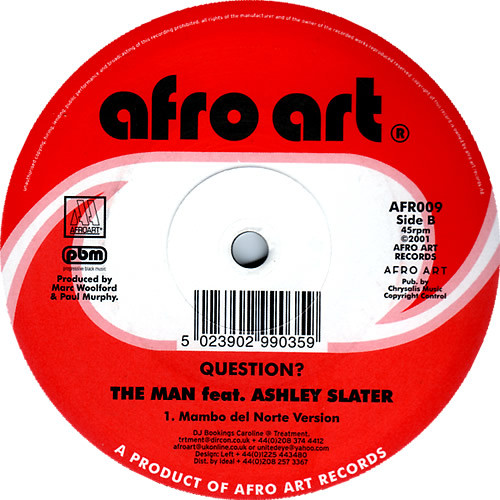 The Man Feat. Ashley Slater – Question 12'' Maxi Single Plak (Future Jazz)
