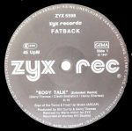 Fatback – Body Talk 12'' Maxi Single Plak - Görsel 3