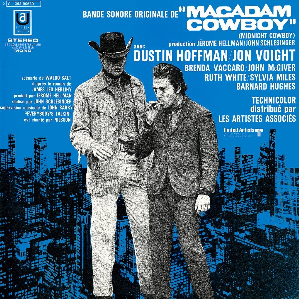 Bande Sonore Originale De "Macadam Cowboy" (Midnight Cowboy) LP Plak