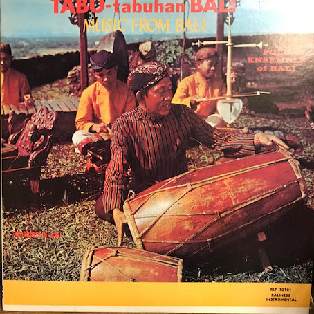 Folk Ensemble Of Bali – Tabu-Tabuhan Bali LP Plak