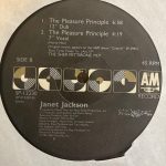 Janet Jackson – The Pleasure Principle 12'' Maxi Single Plak - Görsel 4