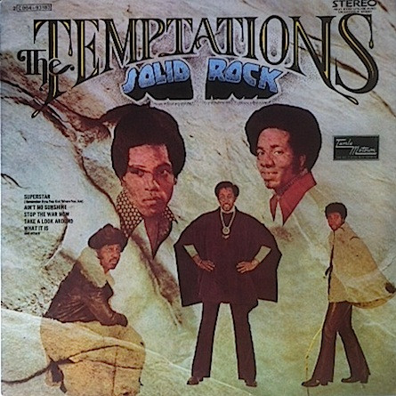 The Temptations – Solid Rock LP Plak