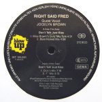 Right Said Fred – Don't Talk Just Kiss 12'' Maxi Single Plak - Görsel 3