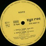 Rofo – Rofo's Theme 12'' Maxi Single Plak - Görsel 4