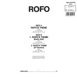 Rofo – Rofo's Theme 12'' Maxi Single Plak - Görsel 2