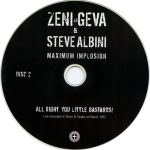 Zeni Geva & Steve Albini – Maximum Implosion 2CD - Görsel 4
