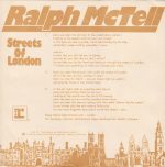 Ralph McTell – Streets Of London 45lik Plak - Görsel 2