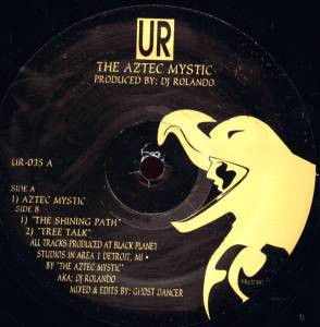 DJ Rolando – The Aztec Mystic 12'' Maxi Single Plak (Techno)
