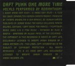 Daft Punk – One More Time CD Single (House) - Görsel 2