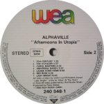 Alphaville – Afternoons In Utopia LP Plak - Görsel 4