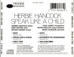 Herbie Hancock – Speak Like A Child CD - Görsel 2