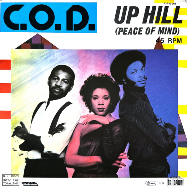 C.O.D. – Uphill (Peace Of Mind) 12'' Maxi Single Plak (Electro)