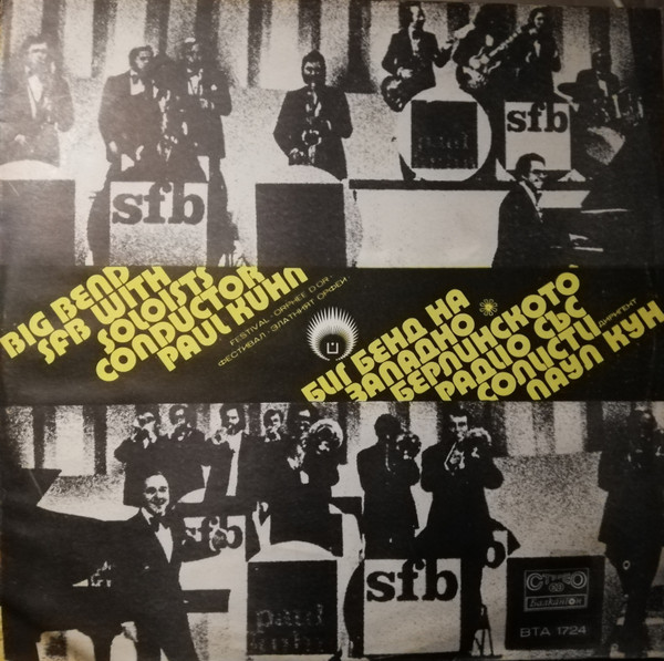 Big Band SFB , Conductor Paul Kuhn – Big Band SFB With Soloists LP Plak