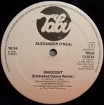Alexander O'Neal – Innocent 12'' Maxi Single Plak - Görsel 3