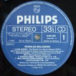 Chico Buarque – Ópera Do Malandro 2LP Plak - Görsel 3