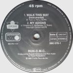 Run DMC – Walk This Way 12'' Maxi Single Plak - Görsel 4