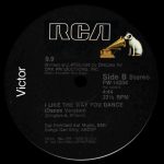 9.9 – I Like The Way You Dance 12'' Maxi Single Plak - Görsel 4