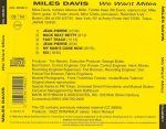 Miles Davis – We Want Miles CD - Görsel 2