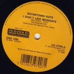 The Boomtown Rats – I Don't Like Mondays / Rat Trap 45lik Plak - Görsel 3