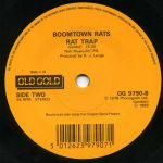 The Boomtown Rats – I Don't Like Mondays / Rat Trap 45lik Plak - Görsel 4