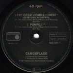 Camouflage – The Great Commandment 12'' Maxi Single Plak - Görsel 4
