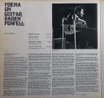 Baden Powell – Poema On Guitar LP Plak - Görsel 3