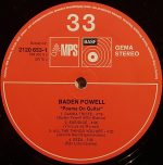 Baden Powell – Poema On Guitar LP Plak - Görsel 6