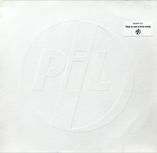 PiL – This Is Not A Love Song 12'' Maxi Single Plak (Post Punk)