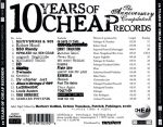 10 Years Of Cheap Records (The Anniversary Compilation 1993-2003) 2CD (Techno) - Görsel 2
