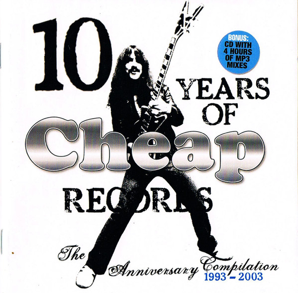 10 Years Of Cheap Records (The Anniversary Compilation 1993-2003) 2CD (Techno)