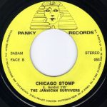 The Jamaican Survivers – Dillinger Is Back In Town 45lik Plak (Ska) - Görsel 4