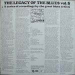 Juke Boy Bonner – The Legacy Of The Blues Vol. 5 LP Plak - Görsel 2