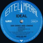 Ideal – Der Ernst Des Lebens LP Plak - Görsel 5