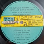 Georges Yazbek And His Orchestra – Ten Dynamic Nights From Thousand & One Nights LP Plak - Görsel 3