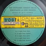 Georges Yazbek And His Orchestra – Ten Dynamic Nights From Thousand & One Nights LP Plak - Görsel 4