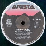 Taylor Dayne – With Every Beat Of My Heart 12'' Maxi Single Plak (Early House) - Görsel 2