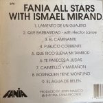 Fania All Stars, Ismael Miranda – Fania All Stars With Ismael Miranda CD - Görsel 2