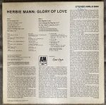 Herbie Mann – Glory Of Love LP Plak - Görsel 2