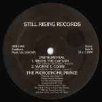The Microphone Prince Feat. Count Busy "D" – Who's The Captain / Yvonne And Corry 12'' Maxi Single Plak - Görsel 3