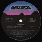 Exposé – Point Of No Return 12'' Maxi Single Plak