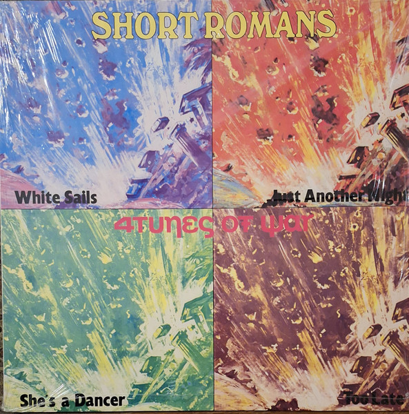 Short Romans – 4tunes Of War 12'' Maxi Single Plak (Post Punk)