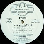 Tyree – House Music Is My Life (The Remix) 12'' Maxi Single Plak (Early House) - Görsel 2