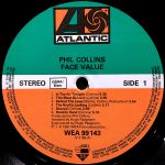 Phil Collins –  Face Value LP Plak - Görsel 3