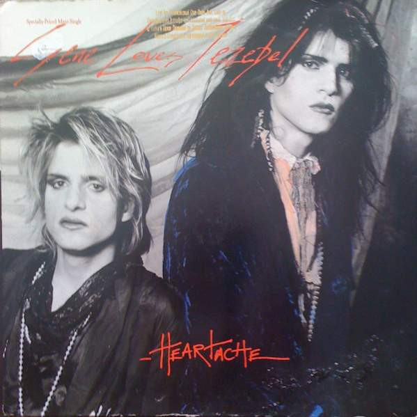 Gene Loves Jezebel – Heartache 12'' Maxi Single Plak